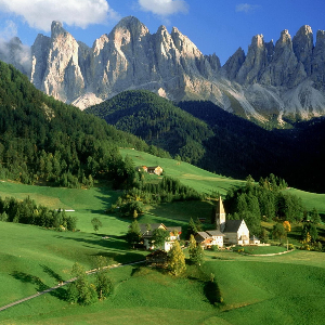 village in the mountains